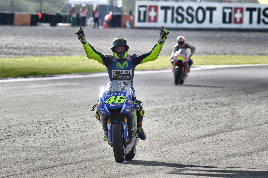 V.ロッシ（モビスター・ヤマハ・モトGP）大差で今季2勝目