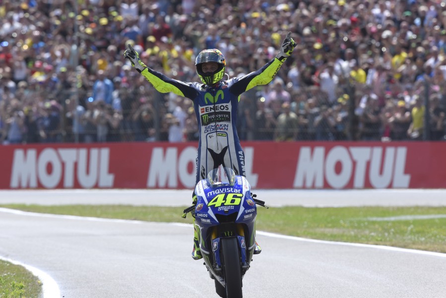 V.ロッシ（Movistar Yamaha MotoGP）、劇的な勝利で今季３勝目