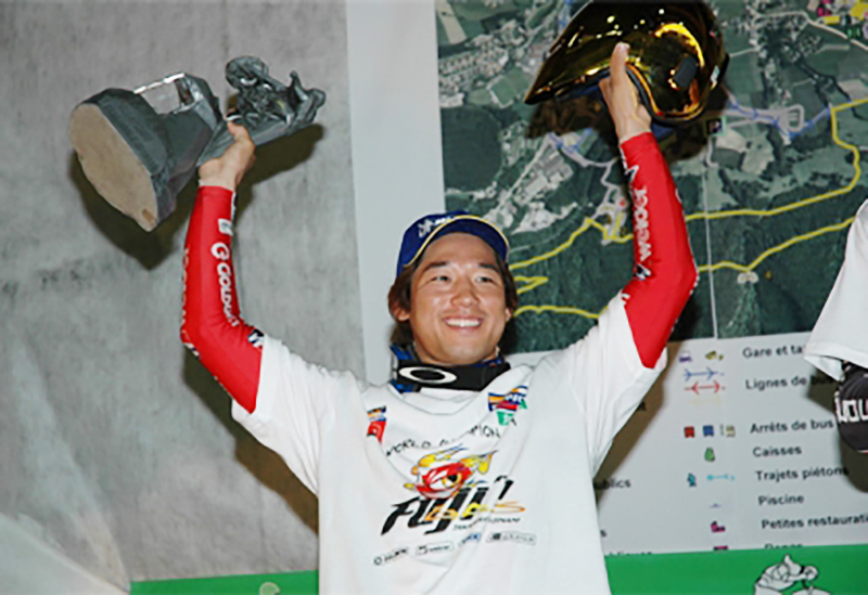 2004年日本人初のトライアル世界チャンピオン獲得